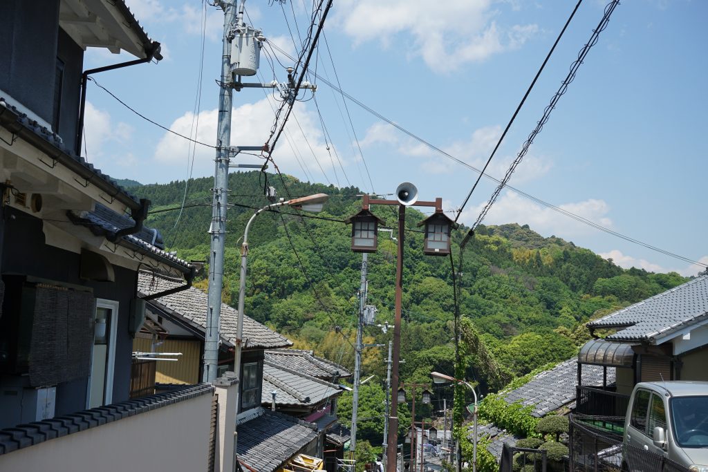 長谷寺駅の階段