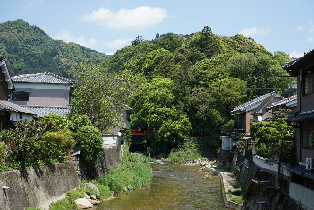 長谷大橋から長谷山口坐神社の橋方面2