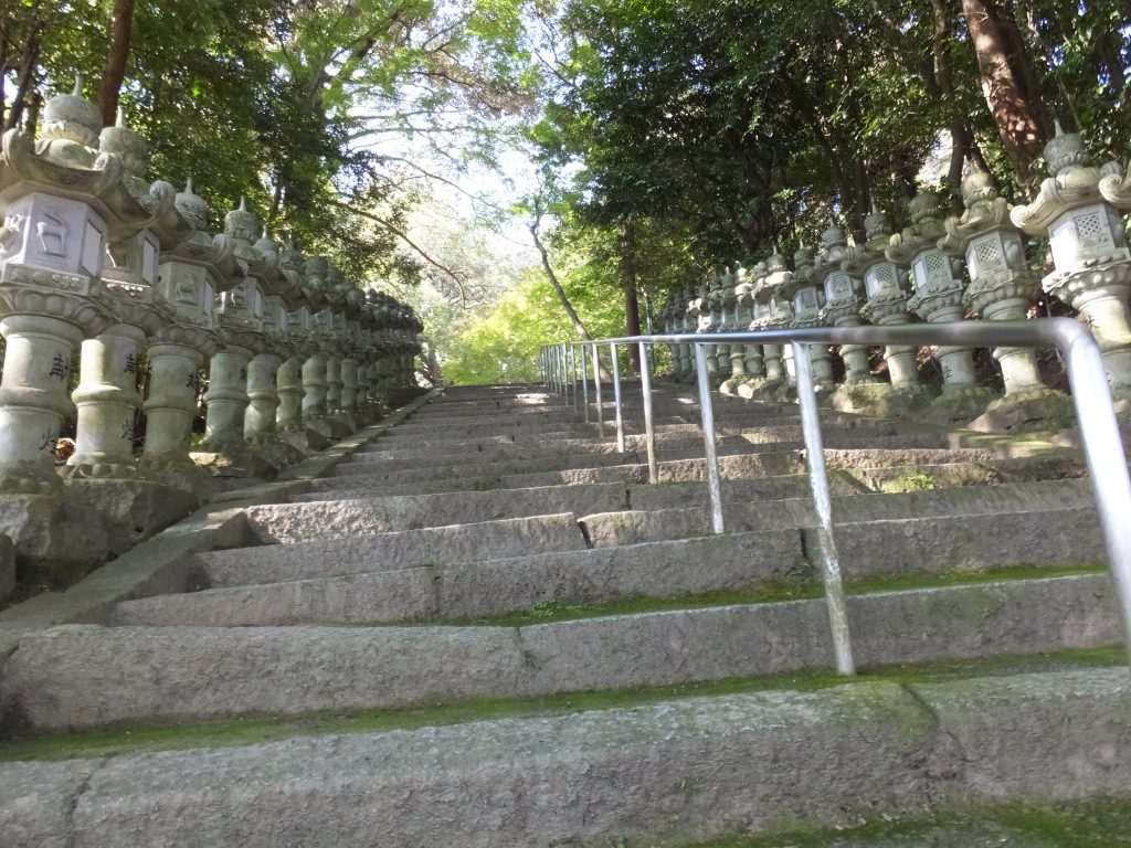 笛吹神社石段