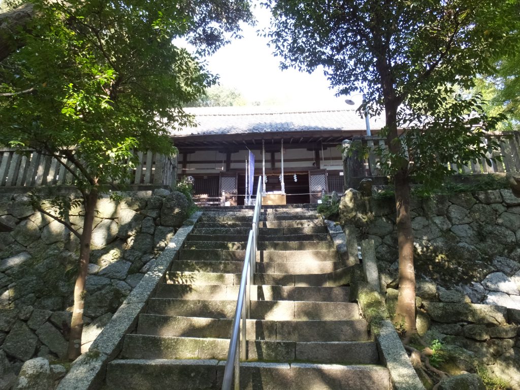 笛吹神社石段