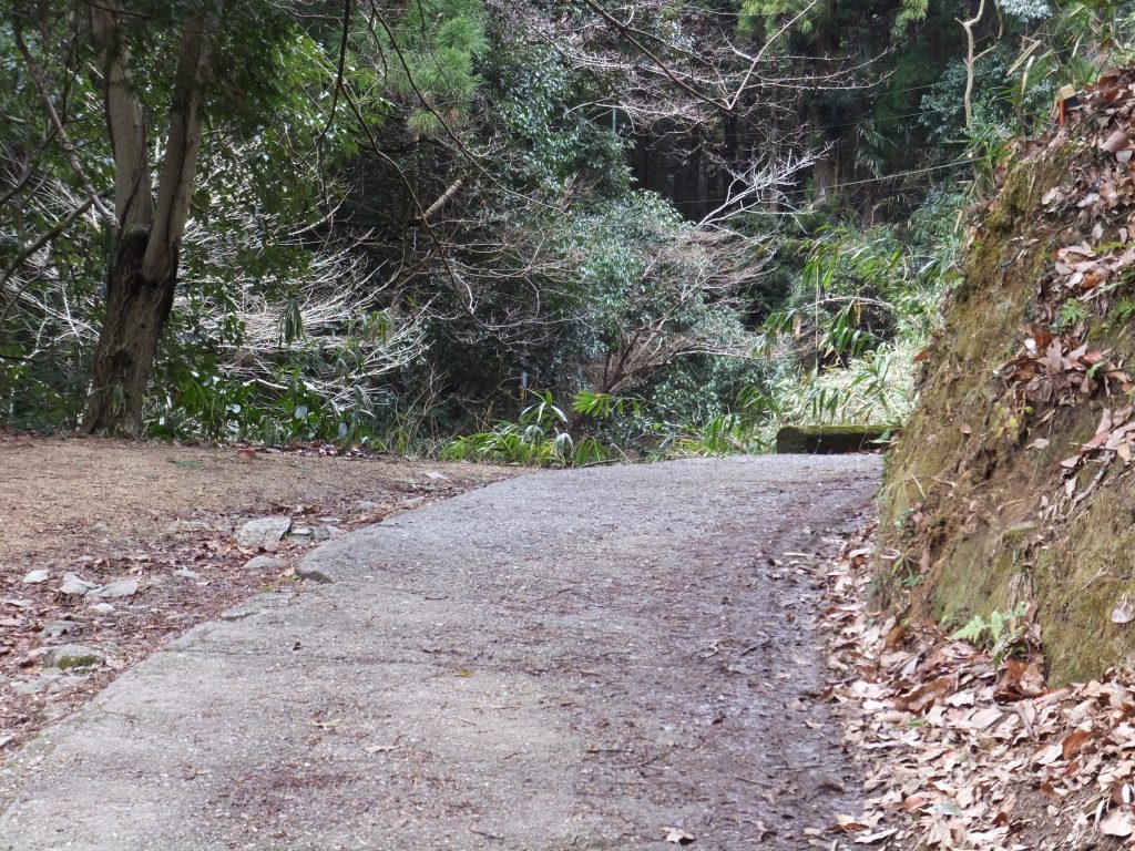 二上山登山道2