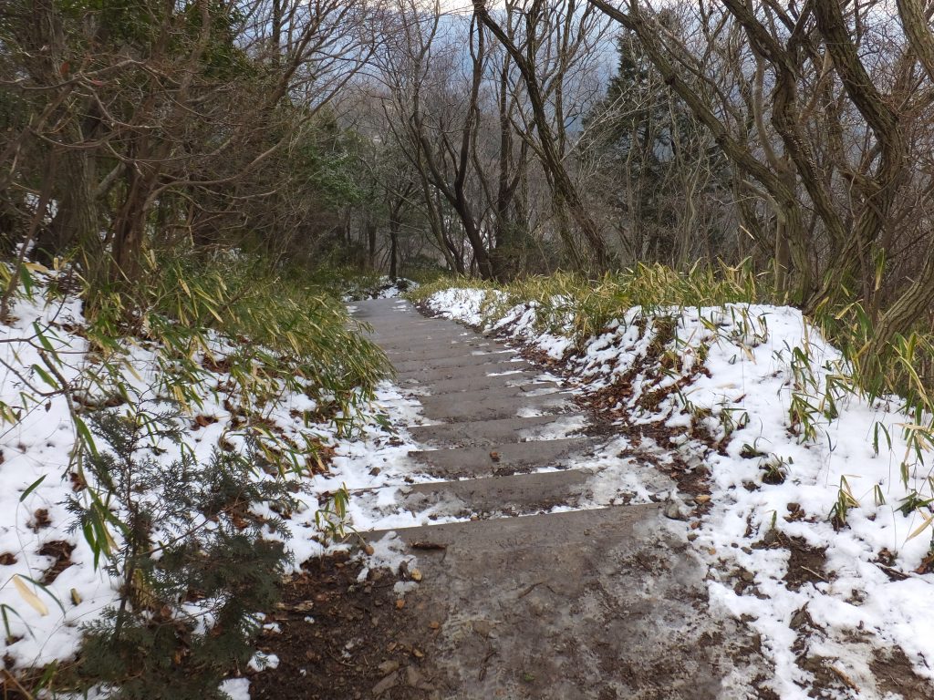 二上山雄岳登山道3