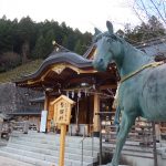 丹生川上神社上社・神馬