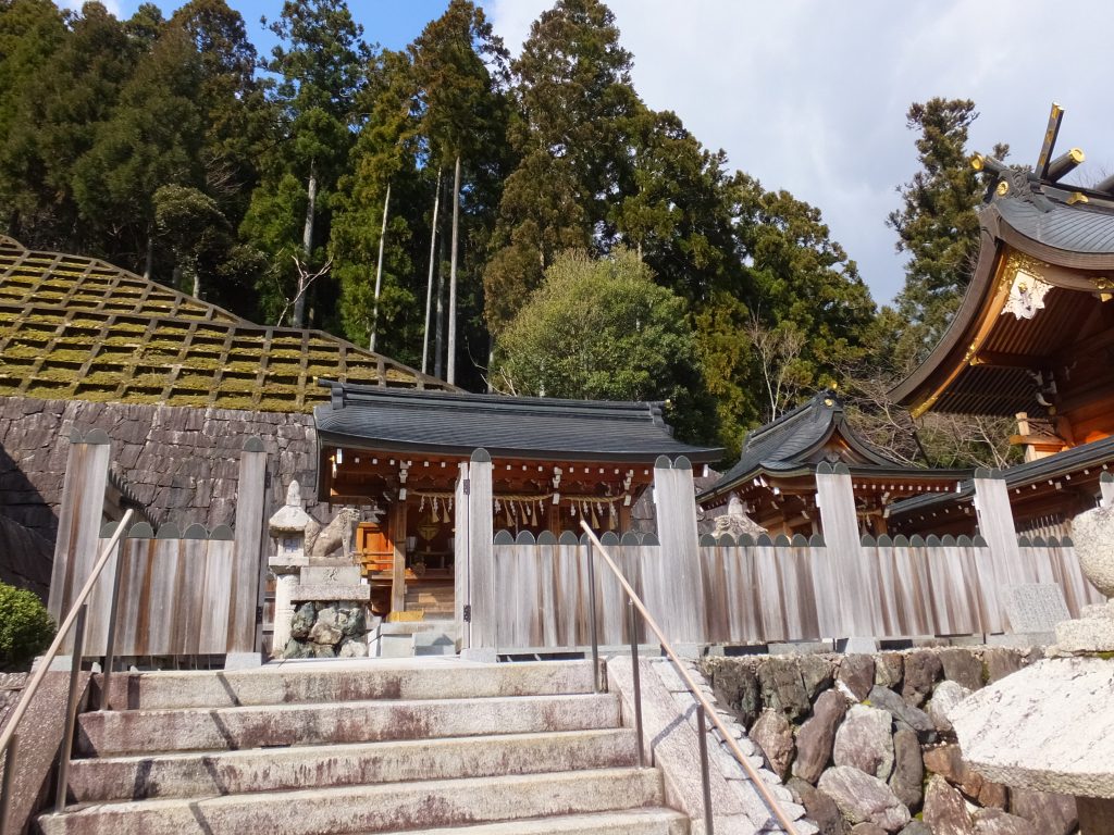 丹生川上神社上社石段