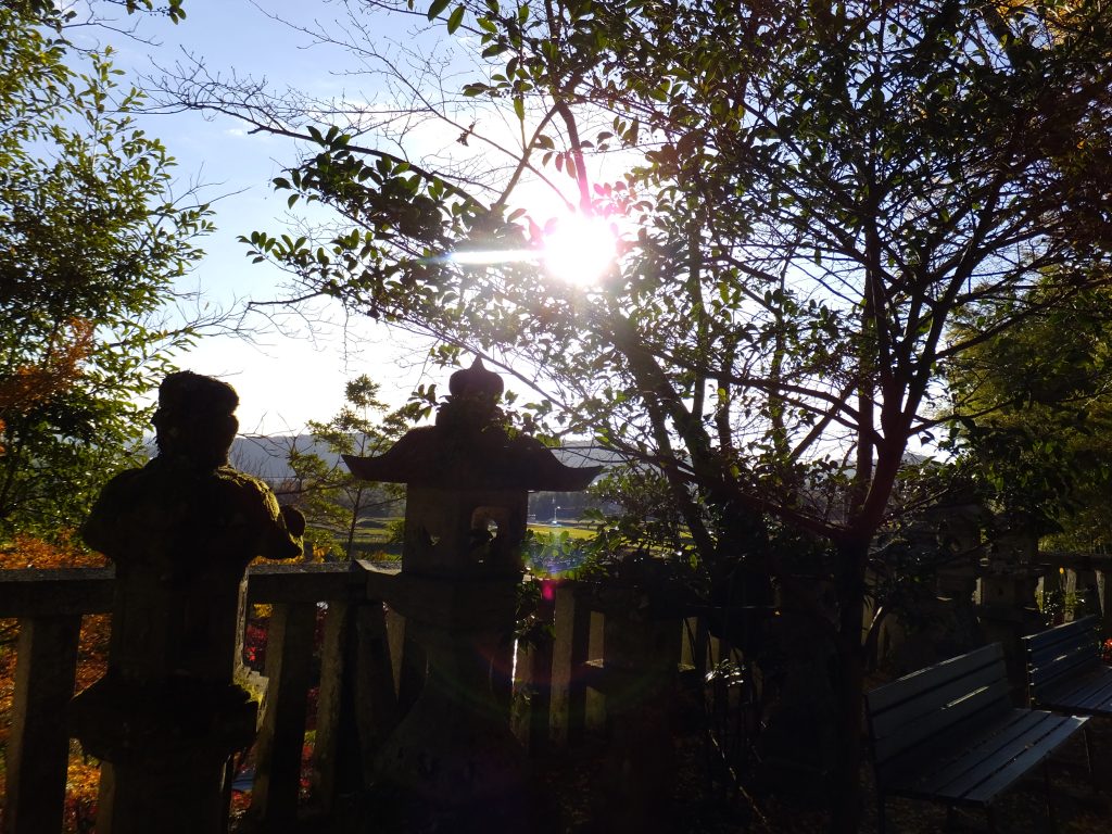 葛城一言主神社境内からの風景1