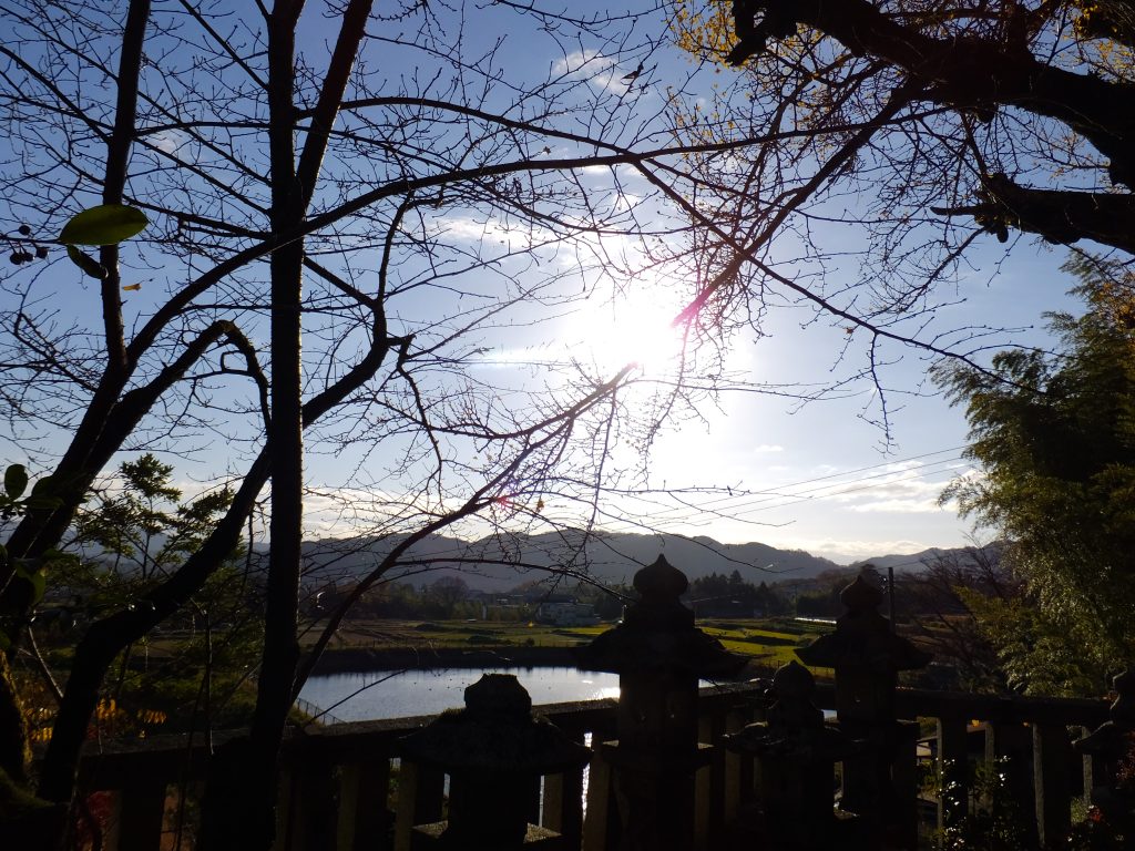 葛城一言主神社境内からの風景2