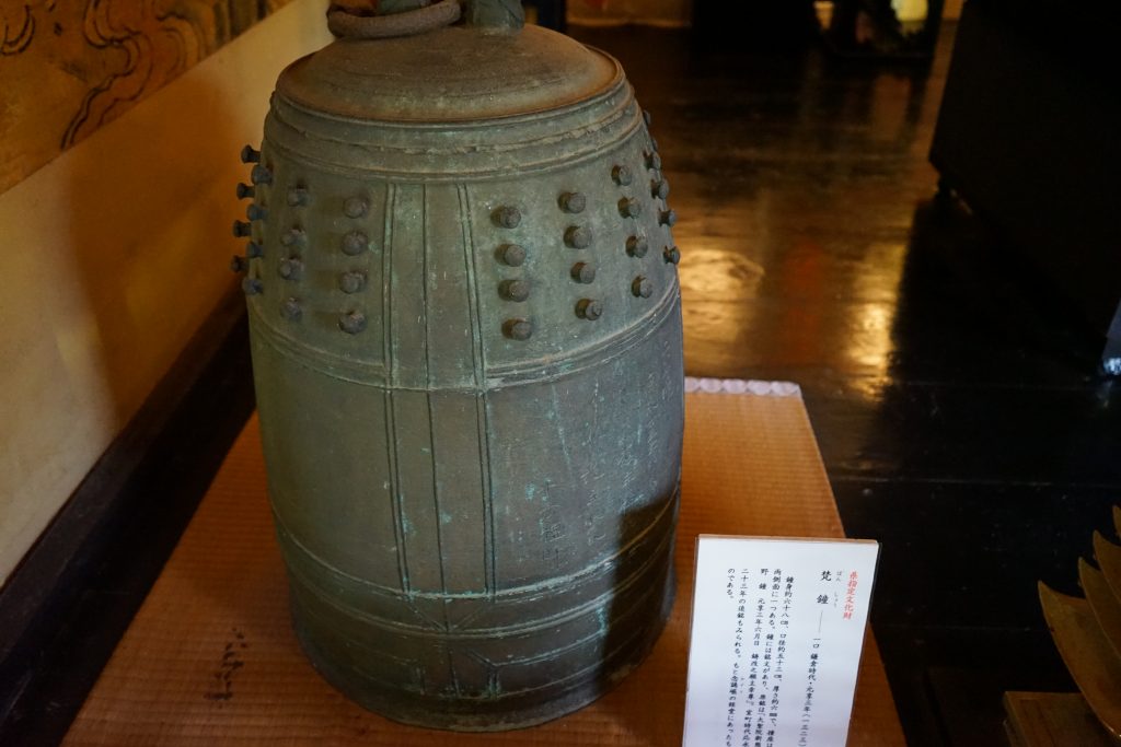 鎌倉時代の談山神社梵鐘