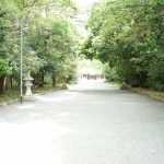 鏡作坐天照御魂神社参道