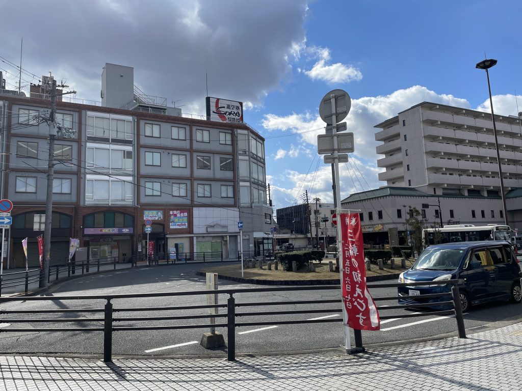 JR桜井駅からの風景