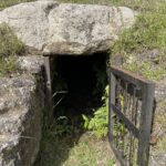 奥ノ芝1号墳の石室開口部