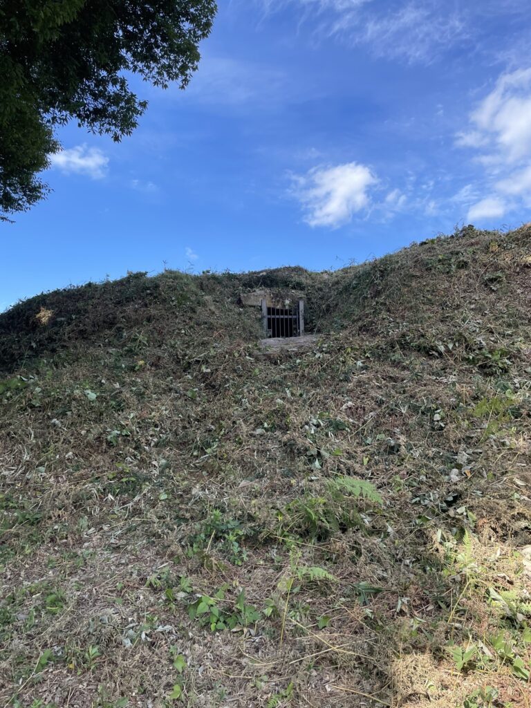 奥ノ芝2号墳の墳丘