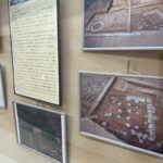 発掘調査の写真パネル