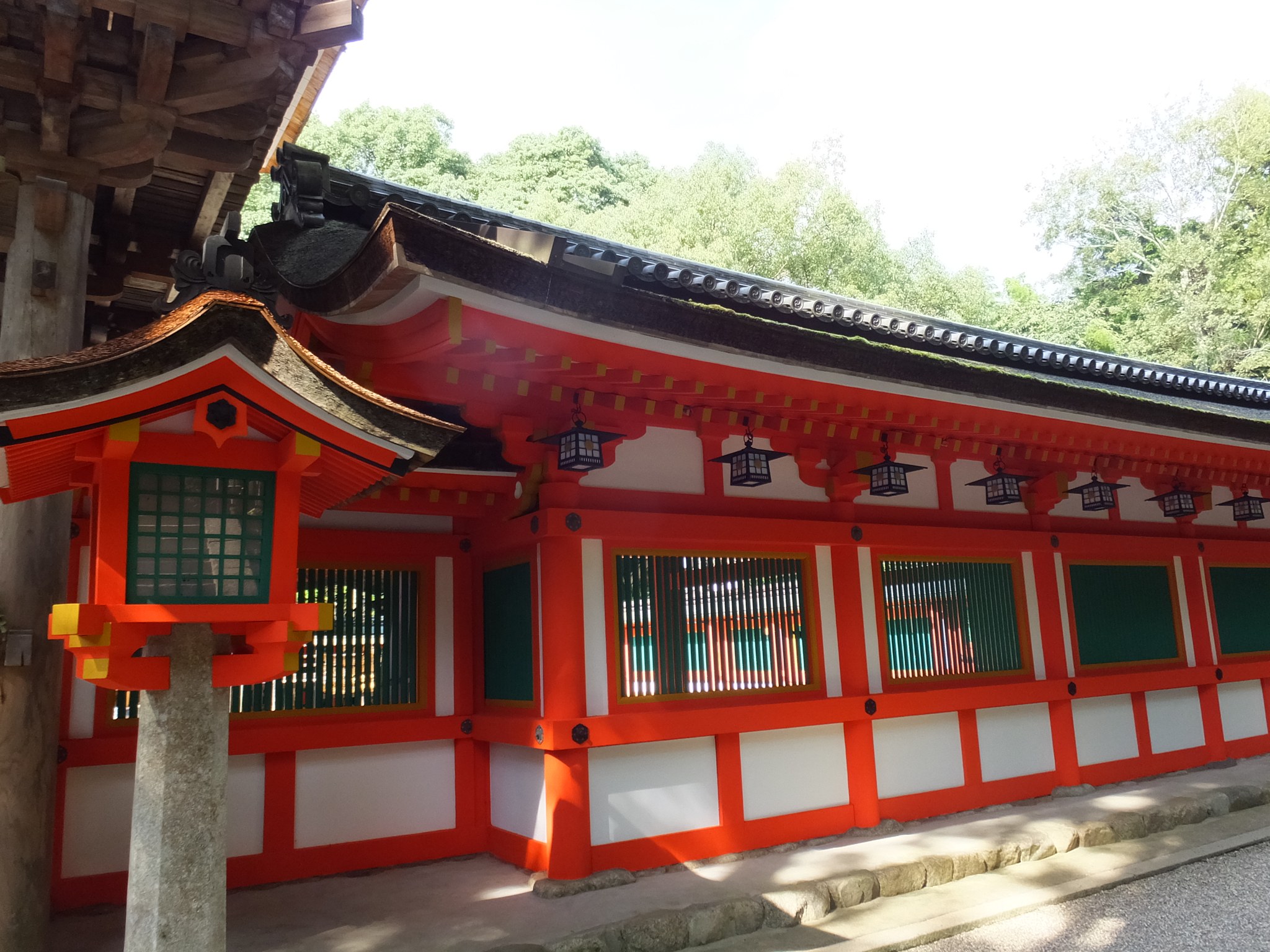 石上神宮の回廊
