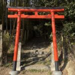 円照寺(山村御殿)の鳥居
