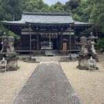 伊射奈岐神社の拝殿