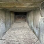 岩屋山古墳の切石の横穴式石室