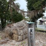 鍵の蛇巻きの藁の大蛇