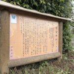 孝霊神社(廬戸神社)の由緒を記した説明板