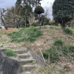 纒向遺跡を歩く道