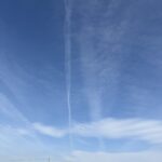 伊賀の田園と青空