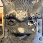 展示されていた大きな鬼瓦