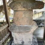 龍福寺の石造層塔(竹野王の石塔)