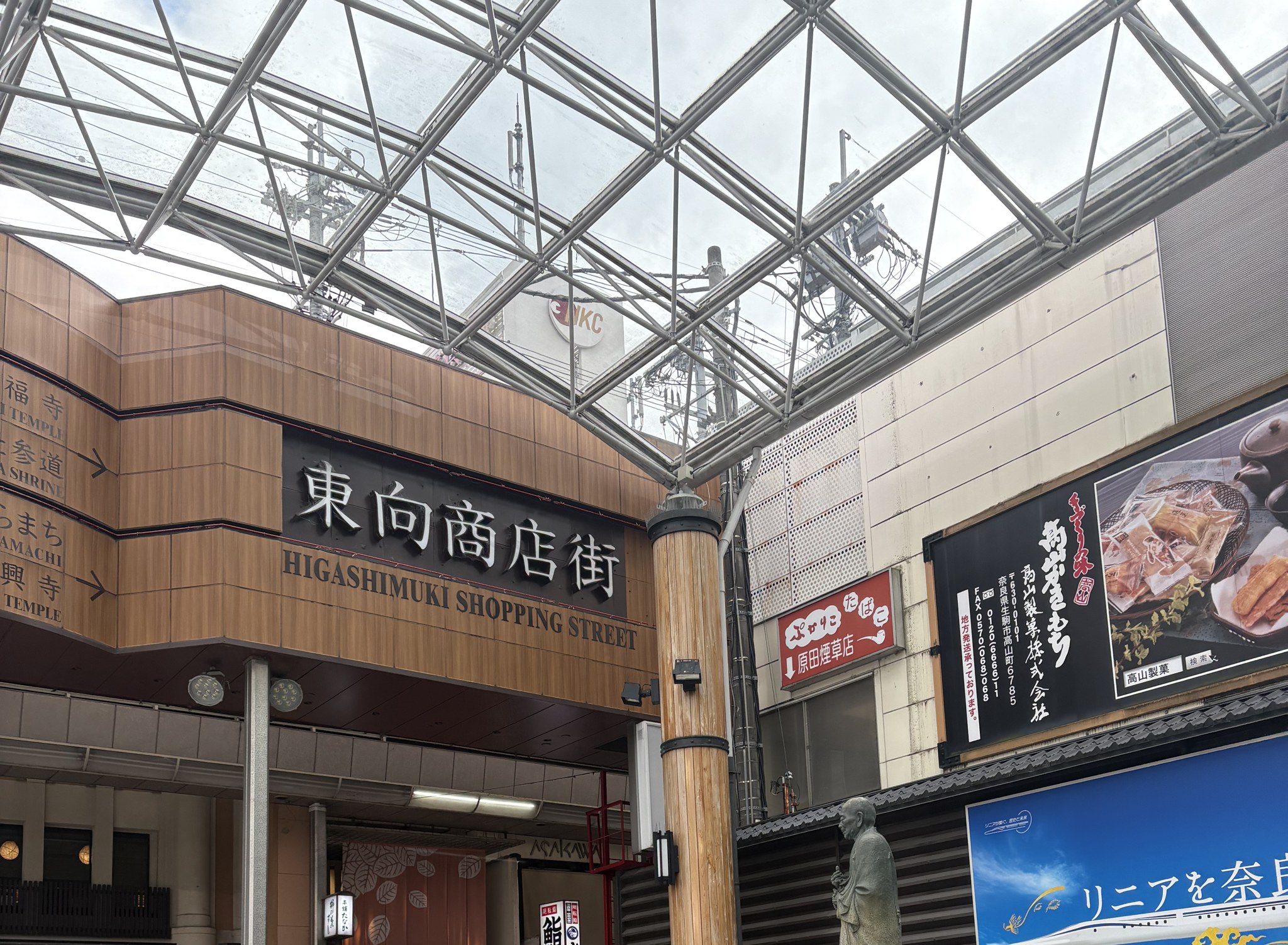 近鉄奈良駅の東向商店街