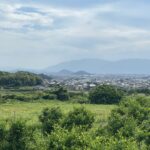 山の辺の道から見た田園風景