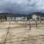 纒向遺跡辻地区の建物跡の柱列