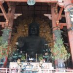 大仏殿に鎮座する盧舎那仏（奈良の大仏）
