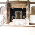 長岳寺の大和十三仏霊場のお堂にまつられた仏像