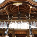 大神神社拝殿の屋根まわり