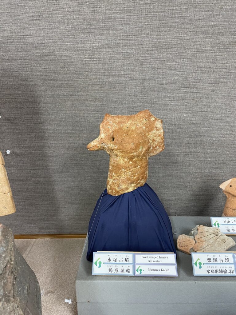 古市古墳群から出土した鳥形埴輪